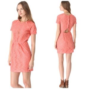DV Dolce Vita Sarus Coral Lace Dress